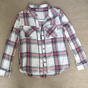 Plaid Shirt- size s